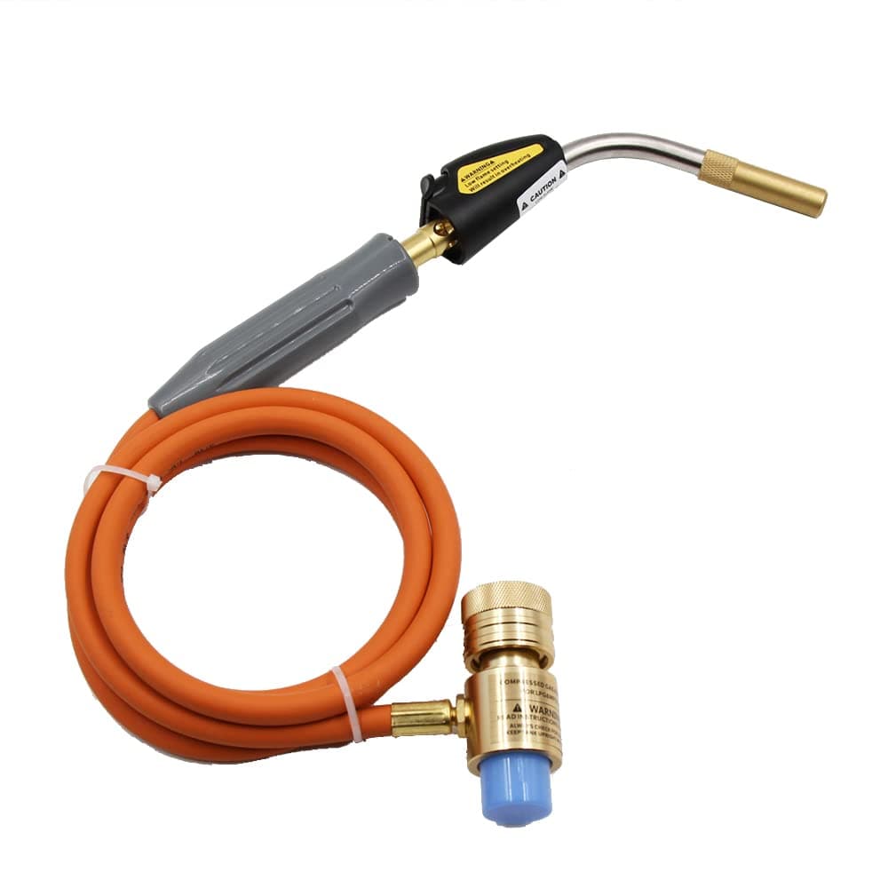 Welding Torch American MAPP Gas Anaerobic Refrigeration Maintenance Torch with 1.5M Hose Blowtorch Air Conditioner Refrigerator