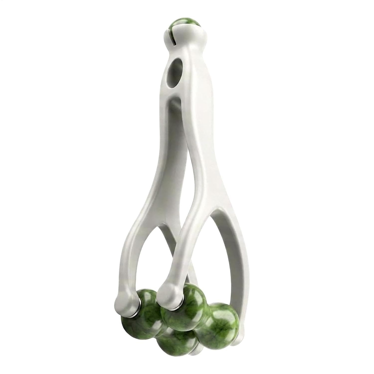 Finger Massager Roller Jade Stone Handheld Portable Relaxation | Finger Roller Massage Tool for Women Home Travel Office Dormitory Business Trip