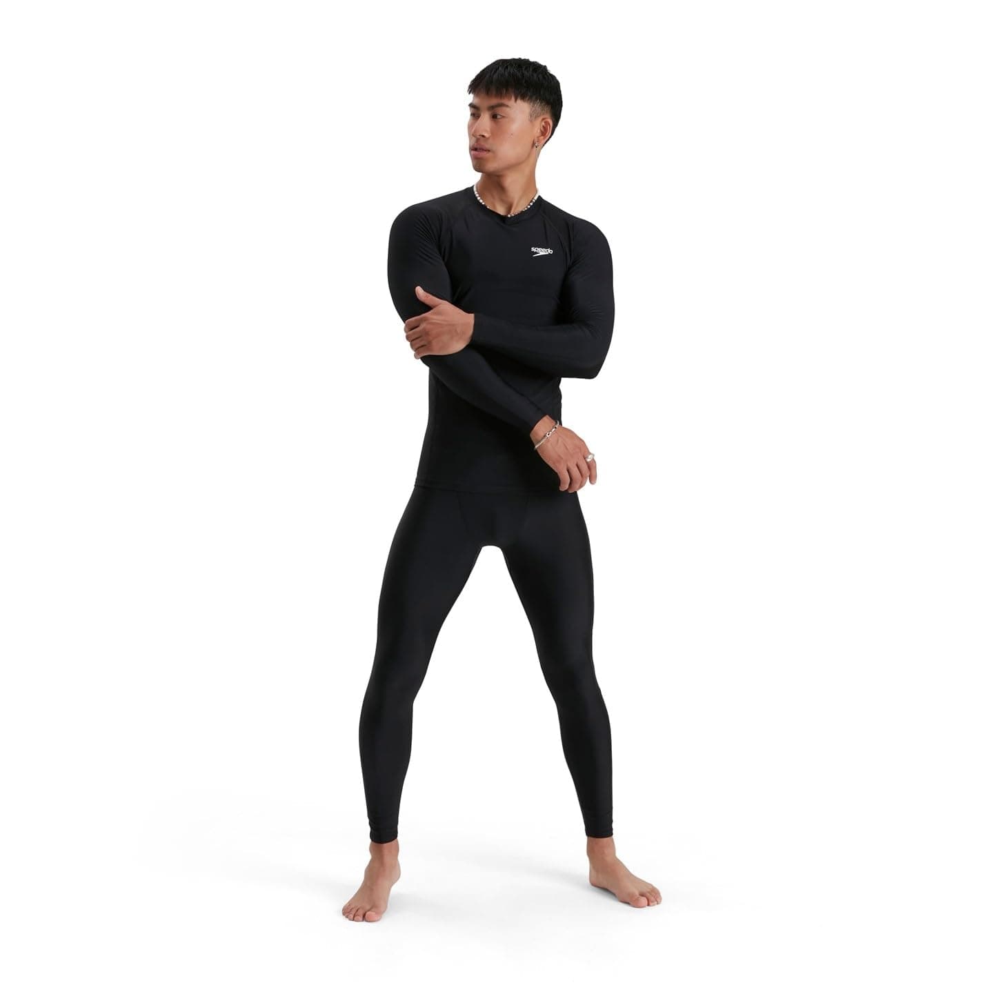 Speedo Men's Long Sleeve Rash Top Sport