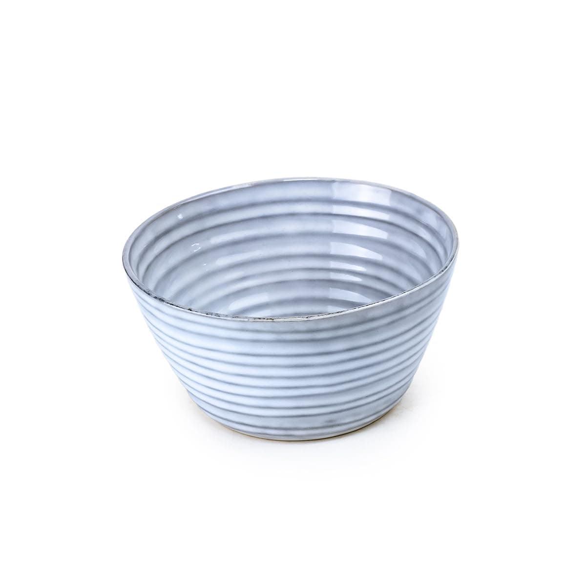 Cuisine Art Premium Tia Stoneware Bowl - 15cm, Blue Elegant Dining Bowl Microwave & Dishwasher Safe (Set of 1)