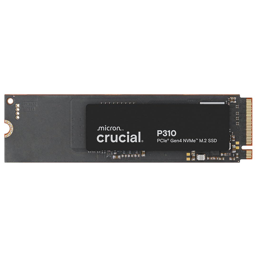 وحدة تخزين أو هارد ديسك من كروشال سعة 1 تيرابايت بواجهة NVMe موديل P310 Gen4 2280 متوافق مع أجهزة الكمبيوتر قرص حالة صلبة