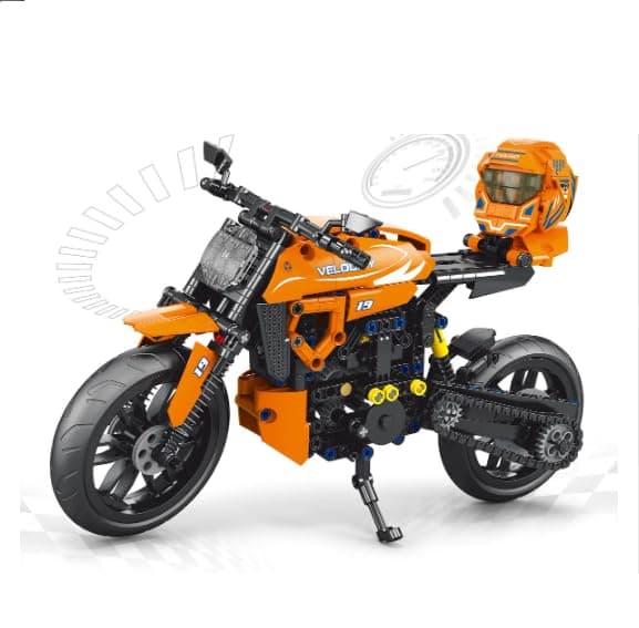 Motorbike Building Blocks Set Technic Motorcycle Kits for S1000RR, 768Pcs Technic