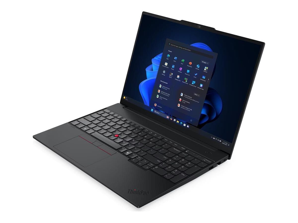 Lenovo ThinkPad E16 Gen 3 [Intel] Copilot+ PC Intel Core Ultra 5 228V Laptop Computer 16" [16] WUXGA 32GB LPDDR5x-SDRAM 512GB SSD Wi-Fi 6E [802.11ax] Windows 11 Pro Tedesco Nero (TP E16 G3C
