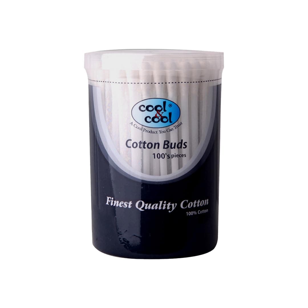Cool & Cool Cotton Buds, Multi Colors, 100's