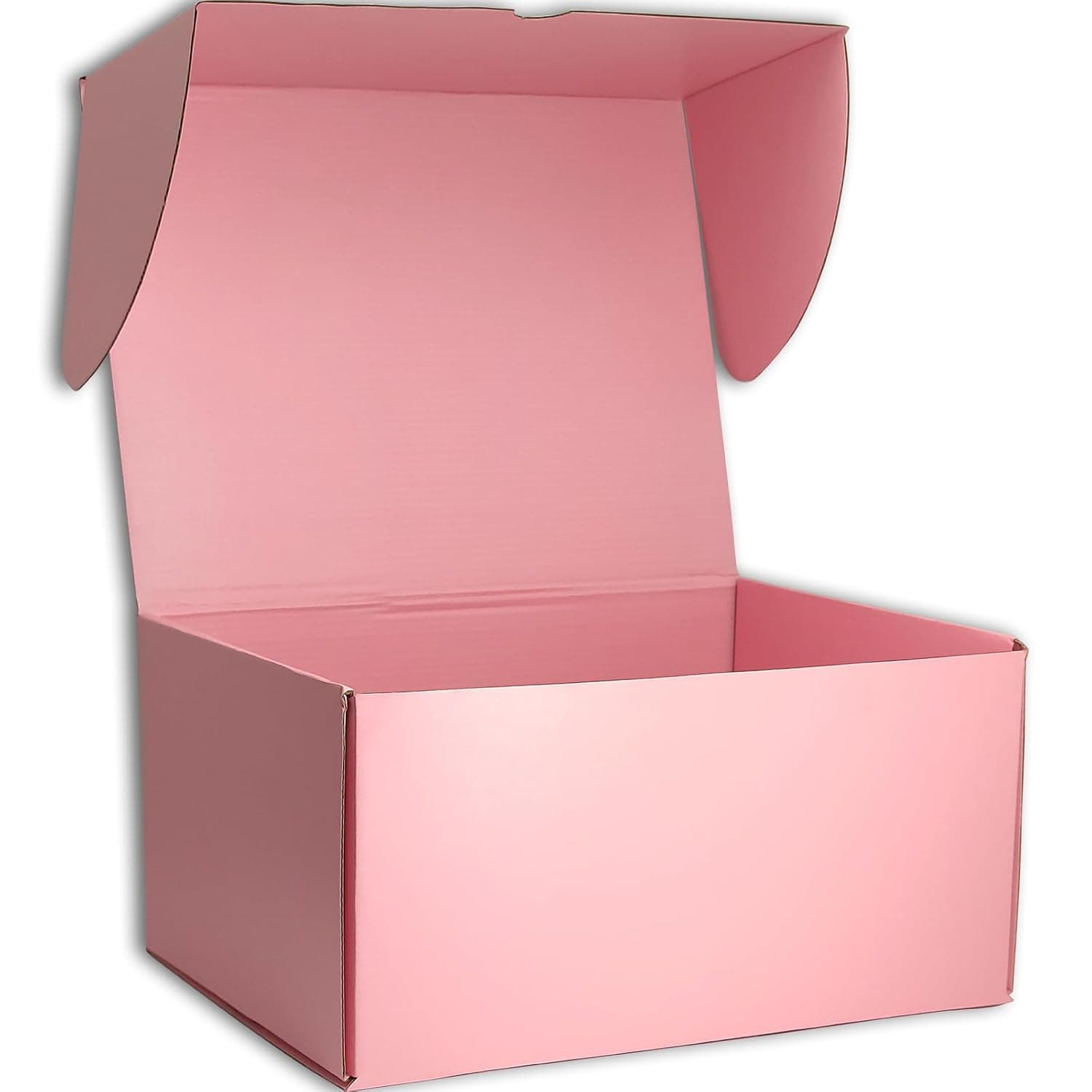 Large Shipping Cardboard Box 30 x 20 x 15 cm, Rosa, Gift Box for Gift Wrapping Parcel (Pack of 15)
