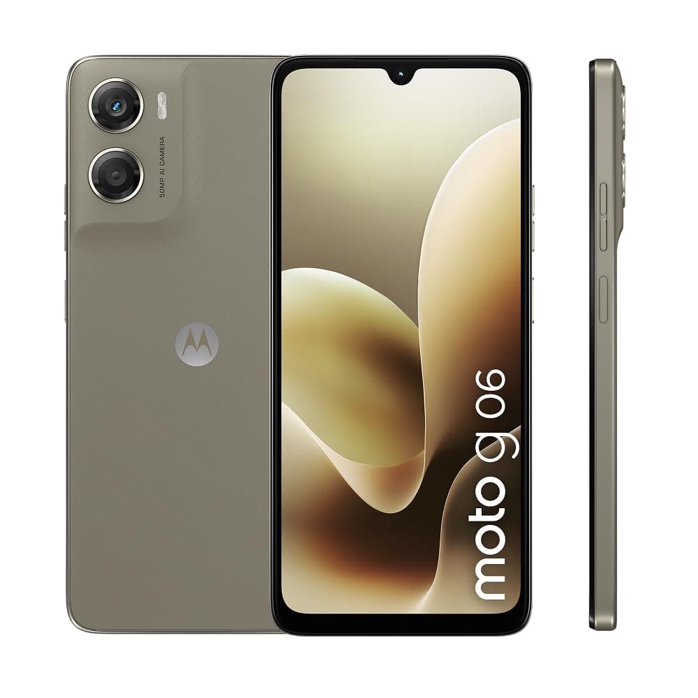 MOTOROLA G06 4G, 4+8GB RAM Boost, 128GB ROM, MTK Helio G81 Extreme, 6.9" Super HD Display 120Hz, Android 15, PANTONE Laurel Oak