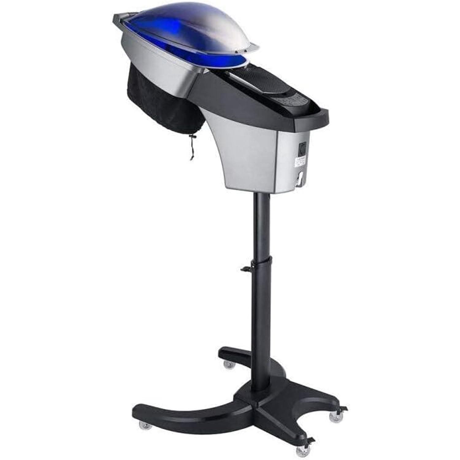 مجفف شعر احترافي للعناية بالشعر في صالونات التجميل من كيه جيه اس اي يو دبليو دبليو، جهاز بخار او 3 اوزون ببخاخ دقيق للشعر الطبيعي للاستخدام المنزلي، معدات سبا للعناية بالشعر مع عجلات