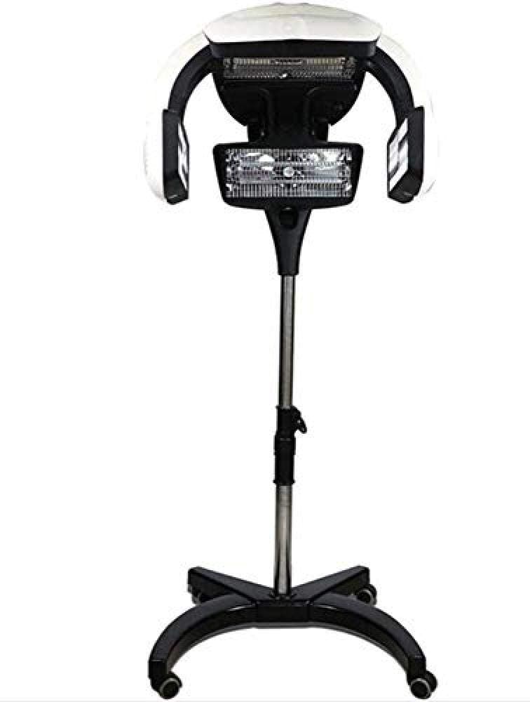 Profession Salon Heater Adjustable Standing Hair Care Baked Oil Machine Hair Color Processor Suitable for Salon Perm Household Hair Timer/White/Section A