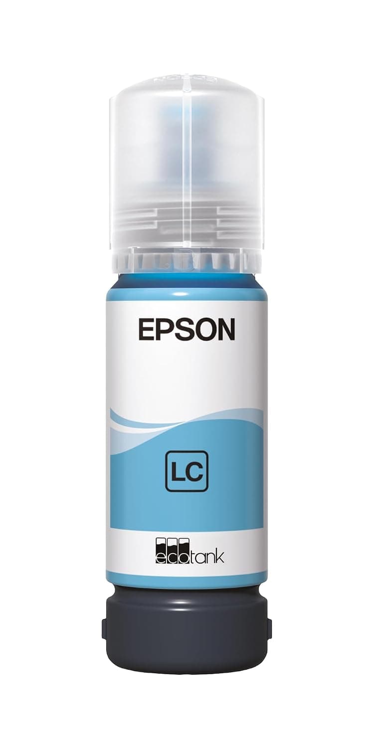 Epson Ink/108 EcoTank Light CY ink bottle, Compatible with L8050, L8100, L18050
