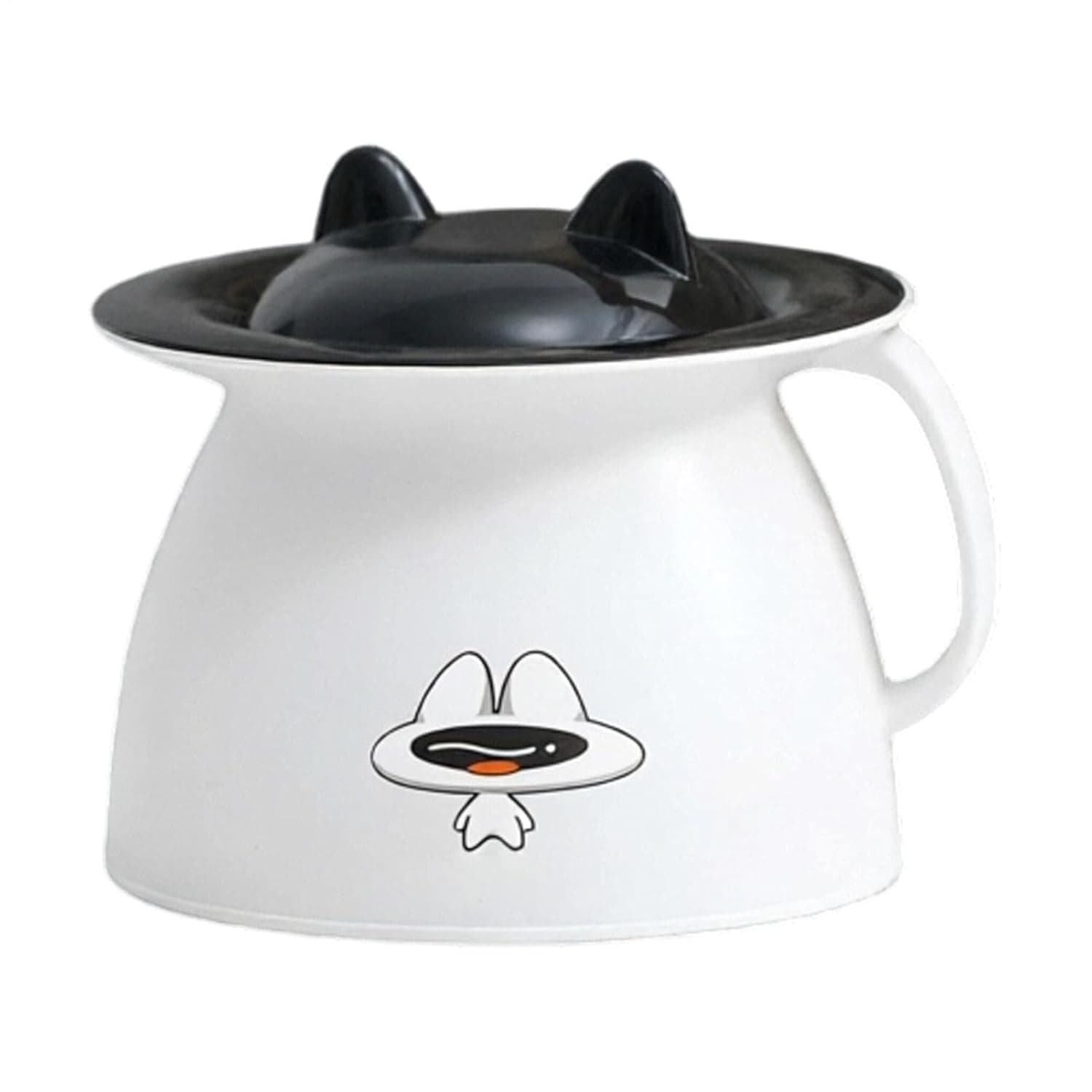 Pee Bottle for Kids with Lid and Handle 1.5L Cat Portable Chamber Pot | Pee Container Bottle for Outdoor Travel Camping Hiking Car Trips Home Bedroom Hospital