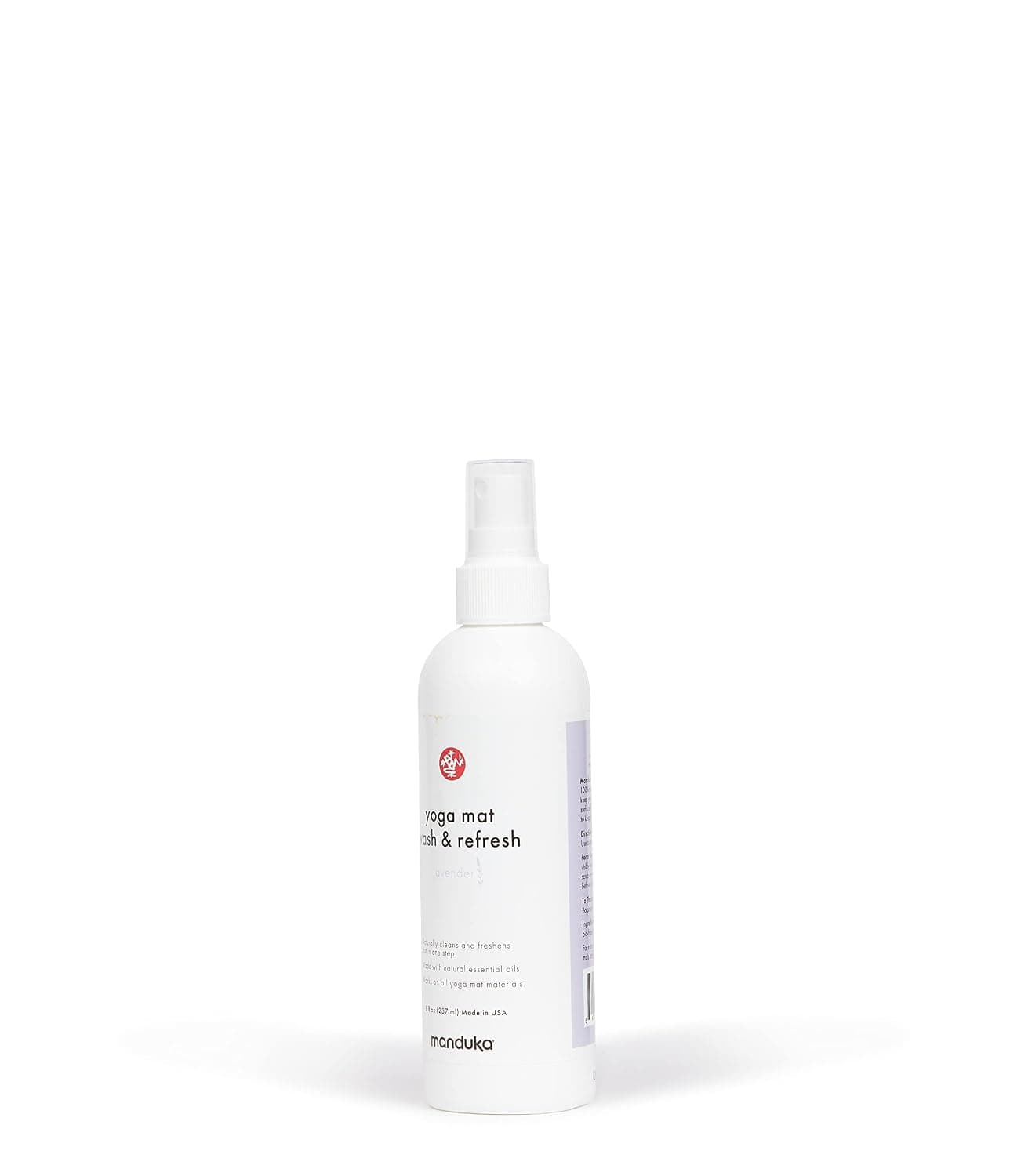 Manduka Yoga Mat Wash and Refresh, 100% Natural Essential Oils, Non-irritating, Pet Friendly, Subtle Scent, Multi Size