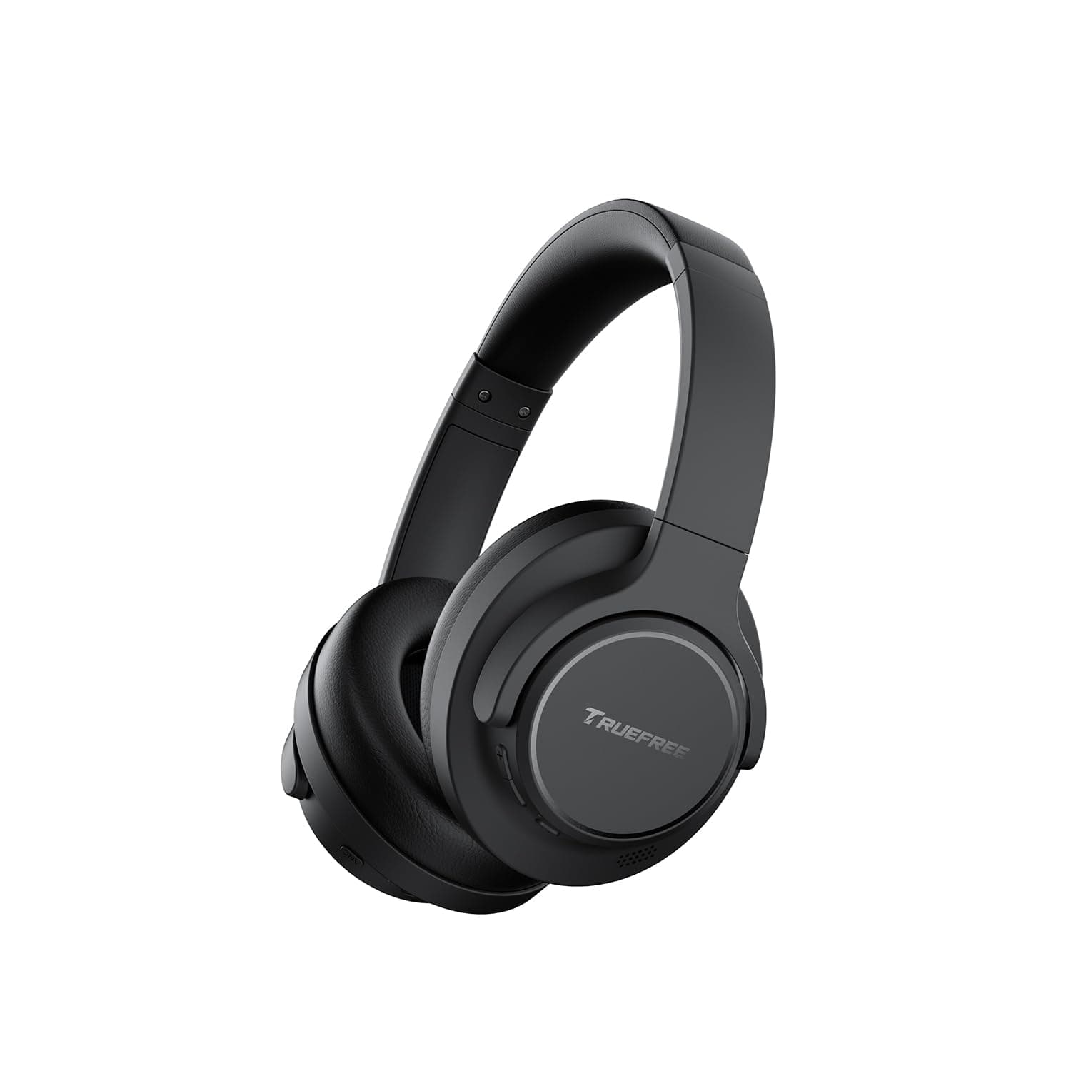 TRUEFREE Over Ear Wireless Headphones, Bluetooth 6.0 Hybrid Active Noise Cancelling Headphones, 125H Playtime, 40mm Driver, Deep Bass, Transparency Mode, Multipoint Connection & App Customize EQ