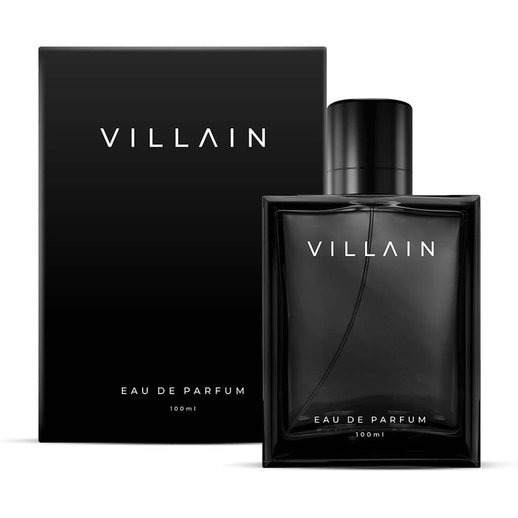 Villain Classic Perfume, Eau De Perfume (EDP) - 100ml, Premium Men's Fragrance Spray, Best Gift for Men - Woody & Spicy