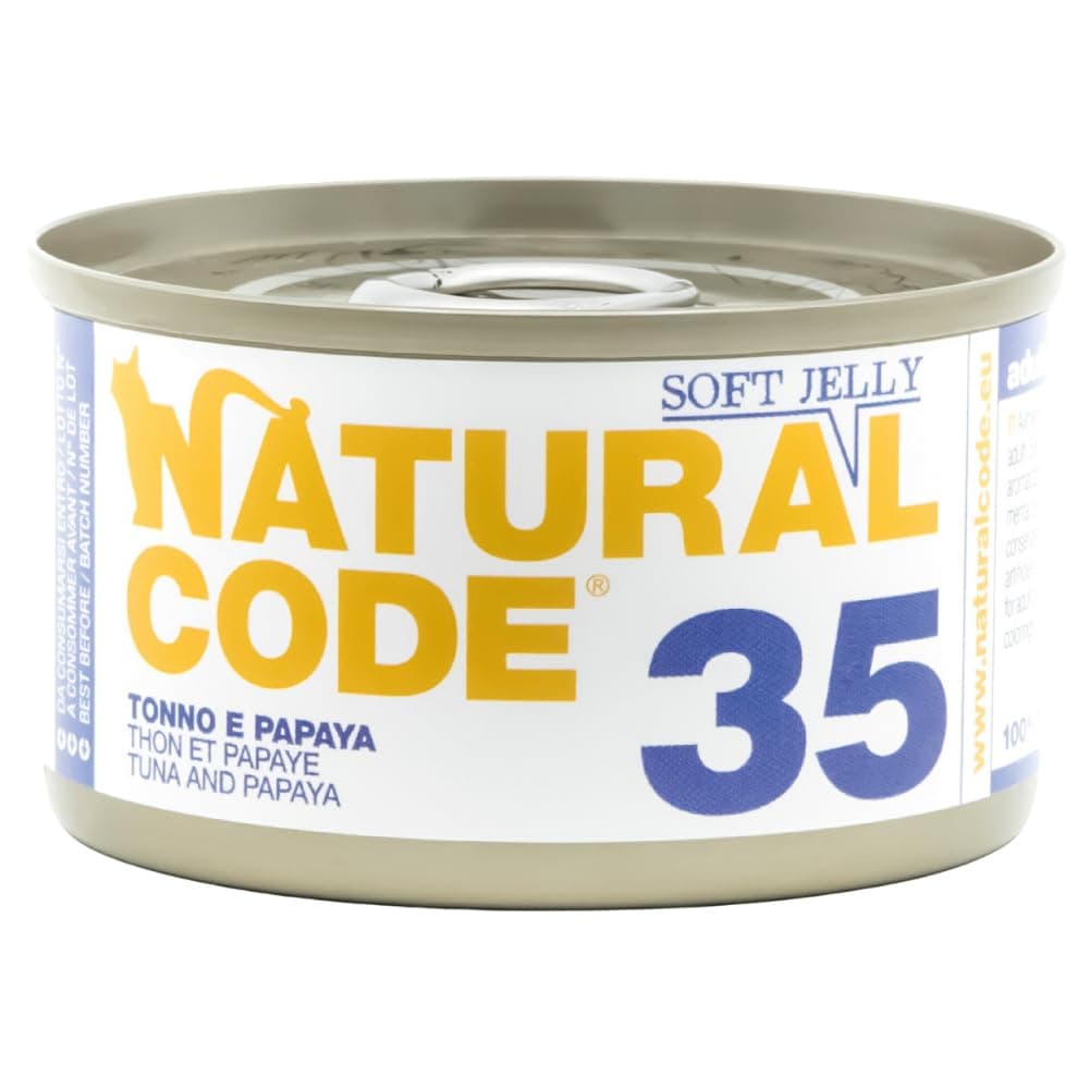 Natural Code Cat Wet Food Tuna & Papaya in Jelly 85g