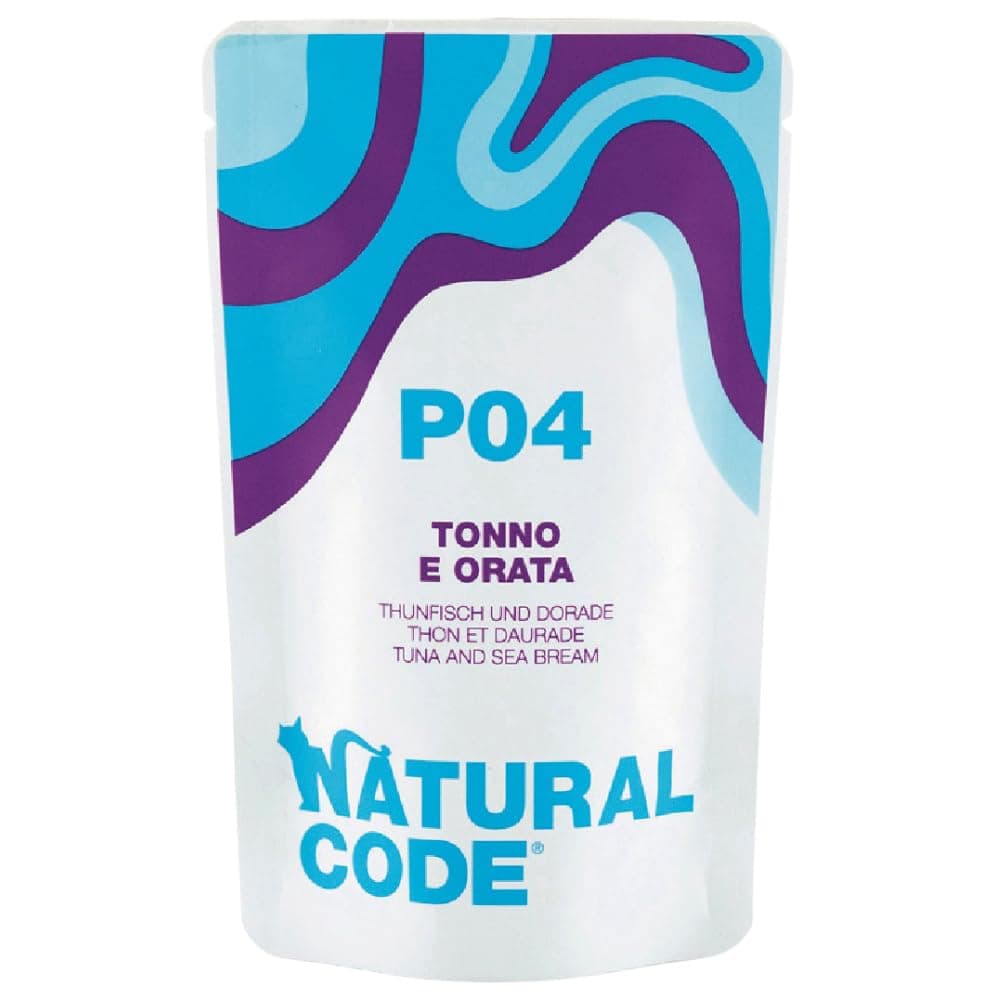 Natural Code Cat Wet Food Pouch Tuna & Sea Bream 70g