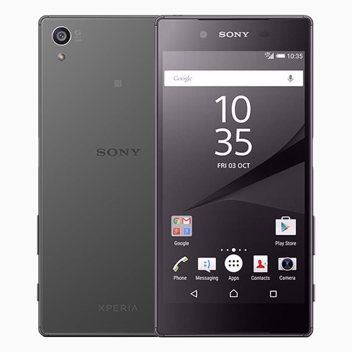 Sony Xperia Z5 SINGLE-SIM 32GB ROM + 3GB RAM (GSM Only|No CDMA) Factory Unlocked 4G/LTE Smartphone (Black) - International Version
