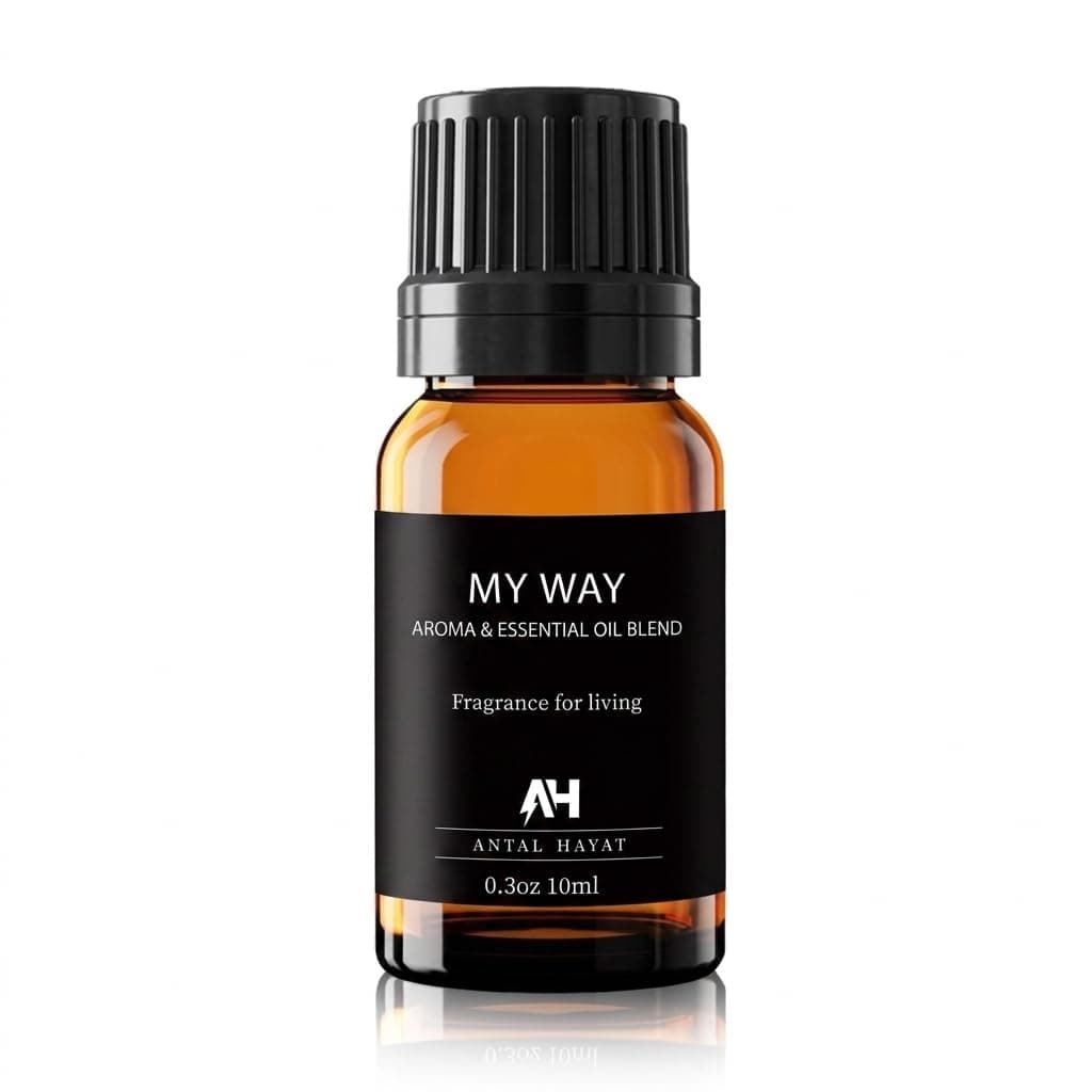 My Way 10mL Essential Oil Scent - Hotel Inspired Diffuser Oil - Sandalwood, Virginia Cedar & Iris - Luxury Aromatherapy Oil for Home, HVAC & Diffusers - Inspired by 1 Hotel Miami Beach