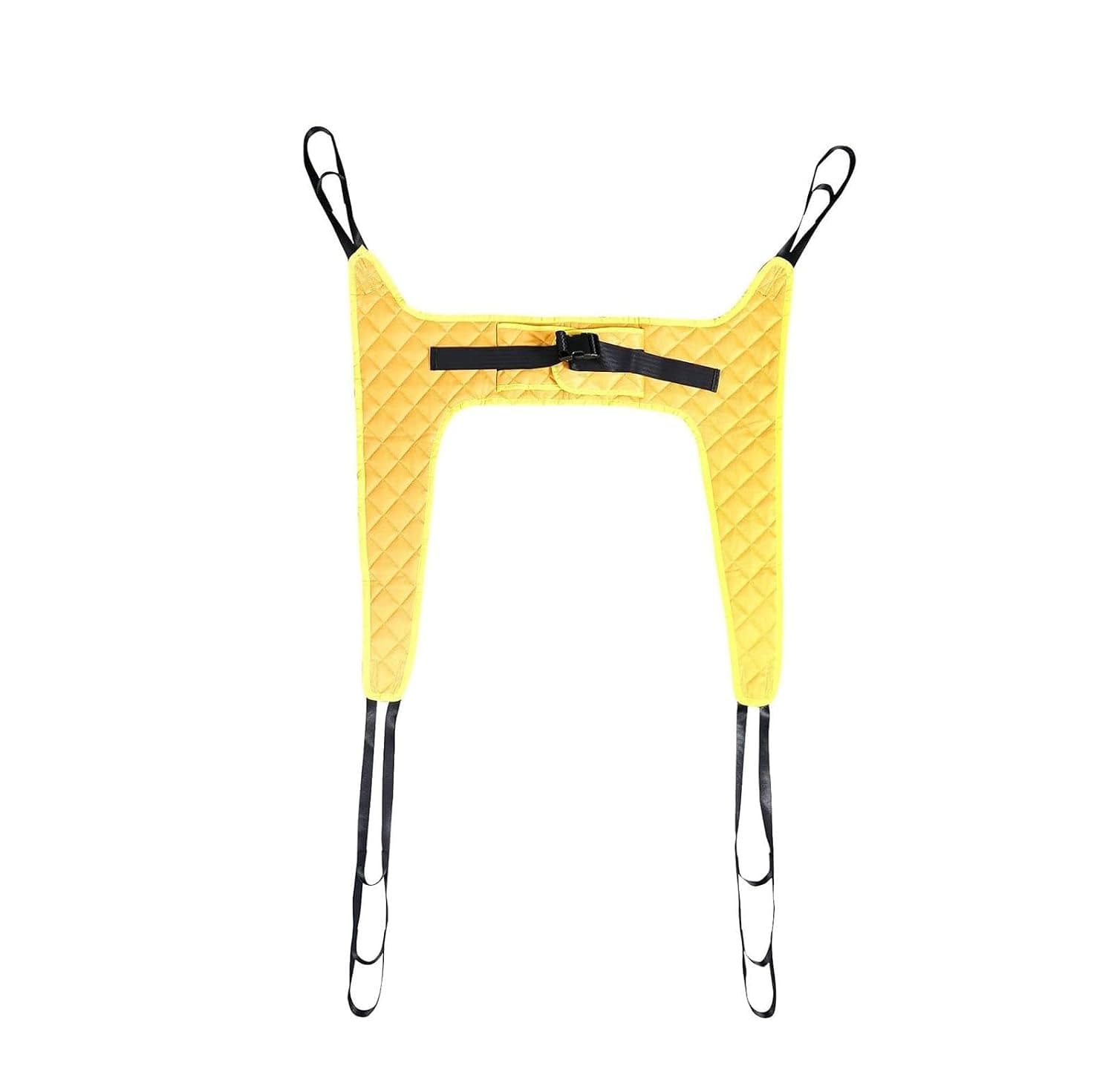 Patient Lift Sling, Medical Commode Full Body Sling Padded U-Sling,Transfer Sling for Patients Shower Bath, Patient Lifter Divided Leg Sling Transfer Aids