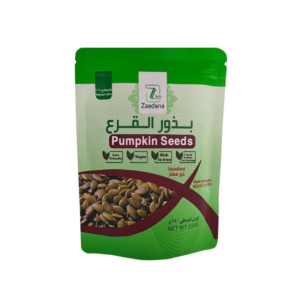 Zaadna Natural Pumpkin Seeds, 250 gm