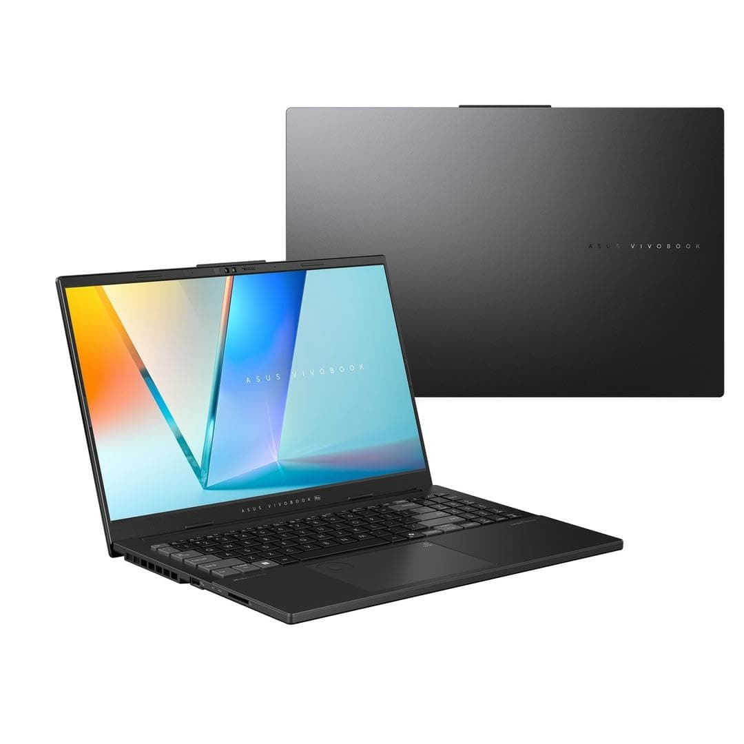 Asus Vivobook Pro15.6" 3K (2880x1620) 120Hz, N6506CU-MA014W, Core Ultra 9-285H 16-Core,24GB RAM DDR5/2TB SSD Storage,6GB NVIDIA Geforce RTX 4050 Graphics/Win11, Aluminum, 1.8KG, Ar-En Lighting Key