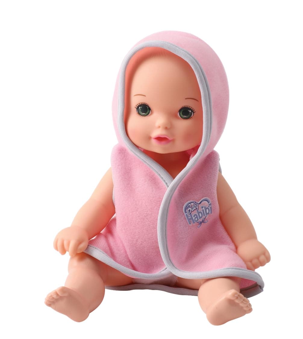 Realistic Doll Bathtime Set 8.5inch, Includes Baby Doll with Bathtime Accessories & Removable Trendy Outfit, Perfect for Pretend Play & Nurturing Imagination, Ideal for Ages 3+
