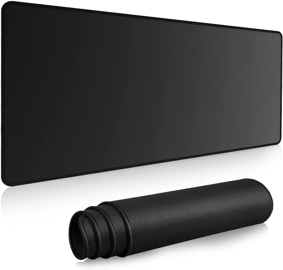 قاعدة ماوس احترافية (800 × 300 × 3 ملم)، قاعدة ماوس مكتبية كبيرة، مقاومة للماء وغير قابلة للانزلاق، للاعبين والموظفين والكمبيوتر واللابتوب والمزيد من الفرق او الحشود