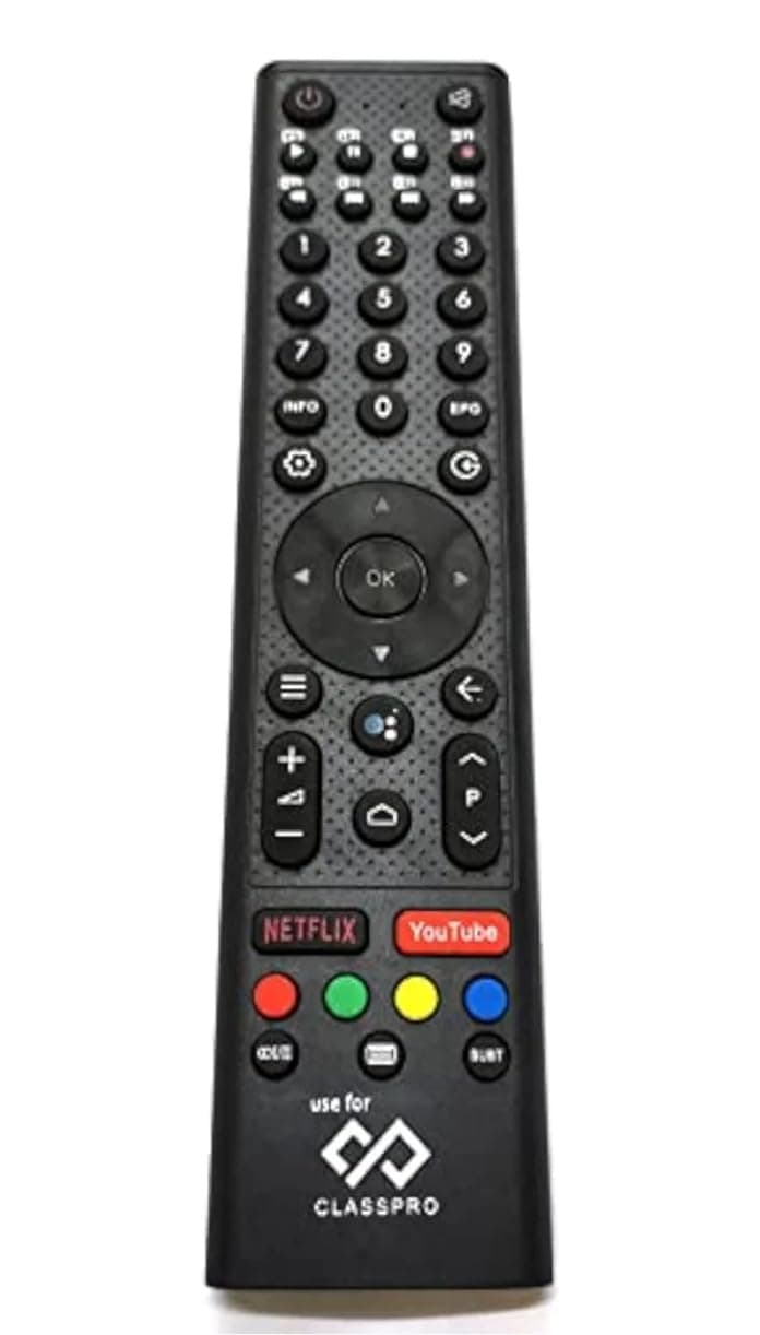 جهاز تحكم عن بعد جديد للتلفزيون كلاس برو من نيت، لون اسود