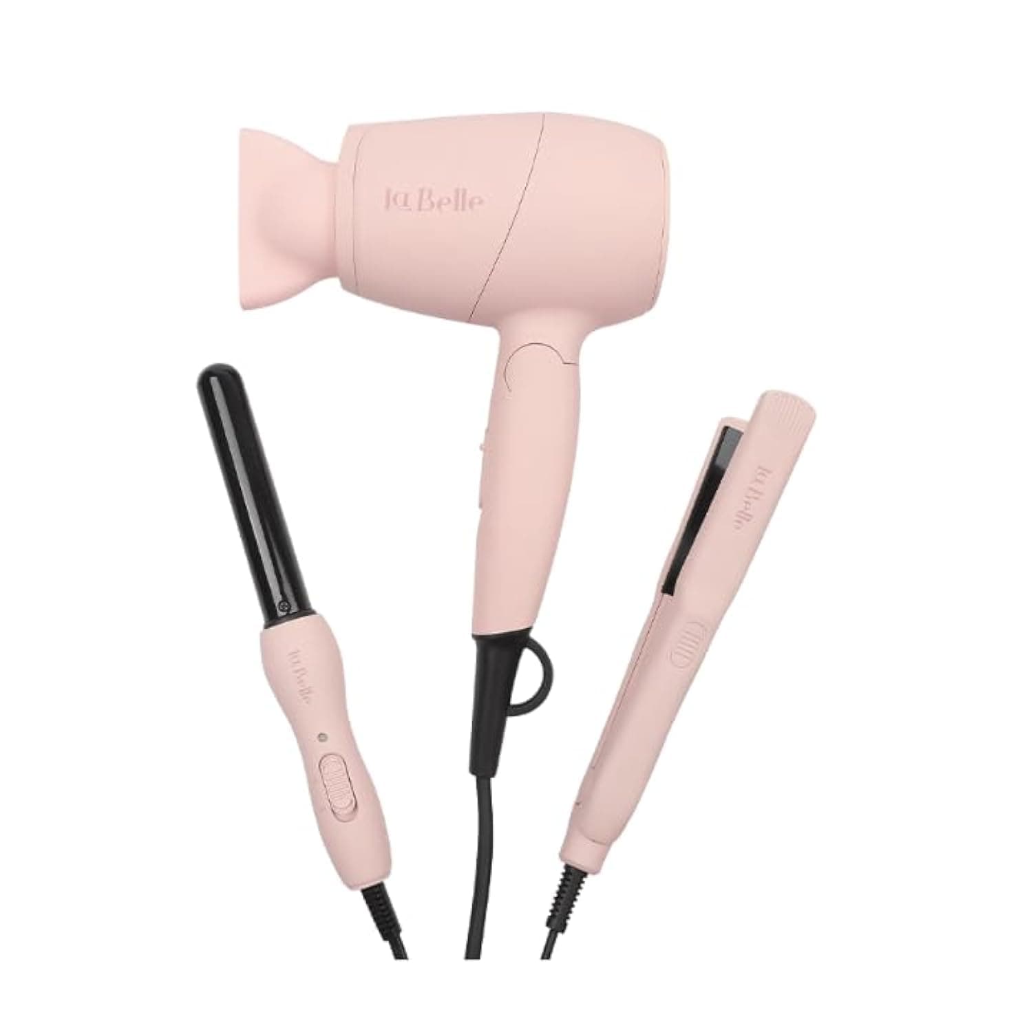 Labelle Mini Hair Dryer Straightener and Curler Set