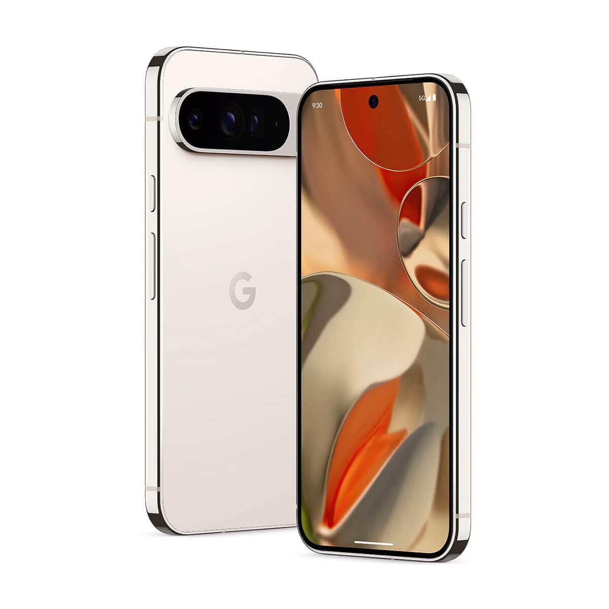 Google Pixel 9 Pro XL 5G 2024 (GZC4K | International Version) Dual-SIM (nano-SIM, eSIM), Unlocked Android 14 Smartphone (128GB Storage + 16GB RAM, Porcelain)