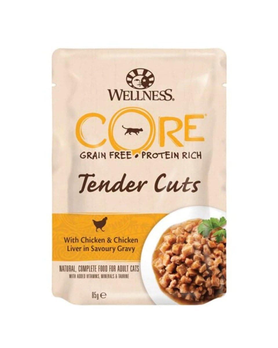 Wellness Core Cat Wet Food Chicken & Liver in Gravy 85g