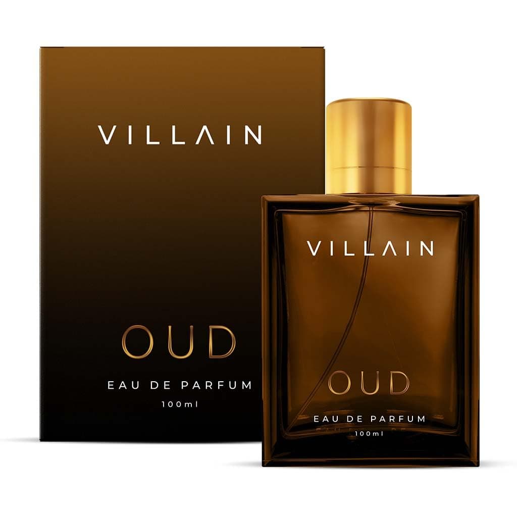 Villain Oud Perfume For Men, Eau De Parfume (EDP) - 100ml, Non-Pheromone Luxury Men's Fragrance with Amber, Sandle, Best Gift for Men