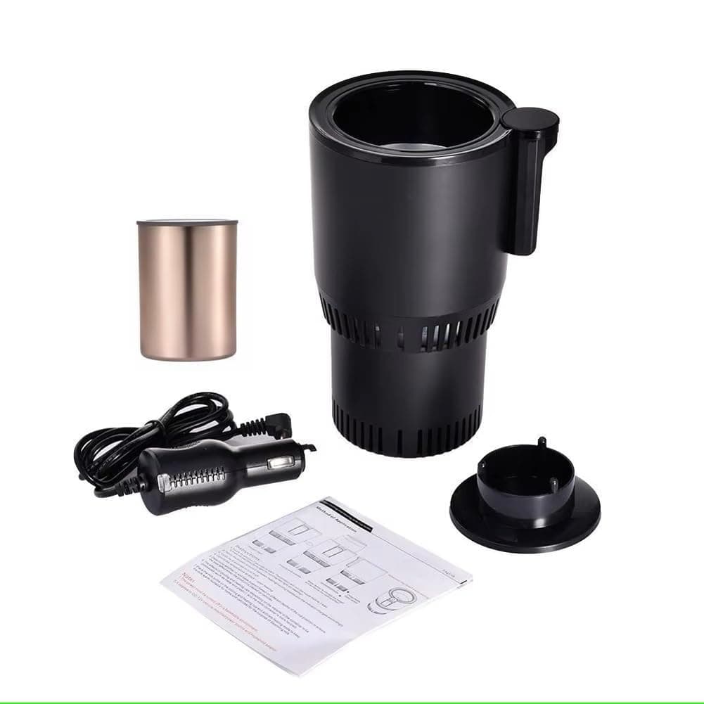 انعش صيفك بمشروب بارد يسرسح اودافى شتائا Smart Car Cup Holder Warmer & Cooler Dual Heating & Cooling, Ideal for Drinks & Emergency Use 10900130