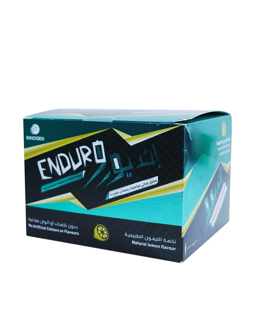 Enduro – Endurance & Energy Support Supplement | Magnesium + Zinc + Vitamin B Complex + Vitamin C | Performance & Recovery Support | Active Lifestyle | 30 Vial