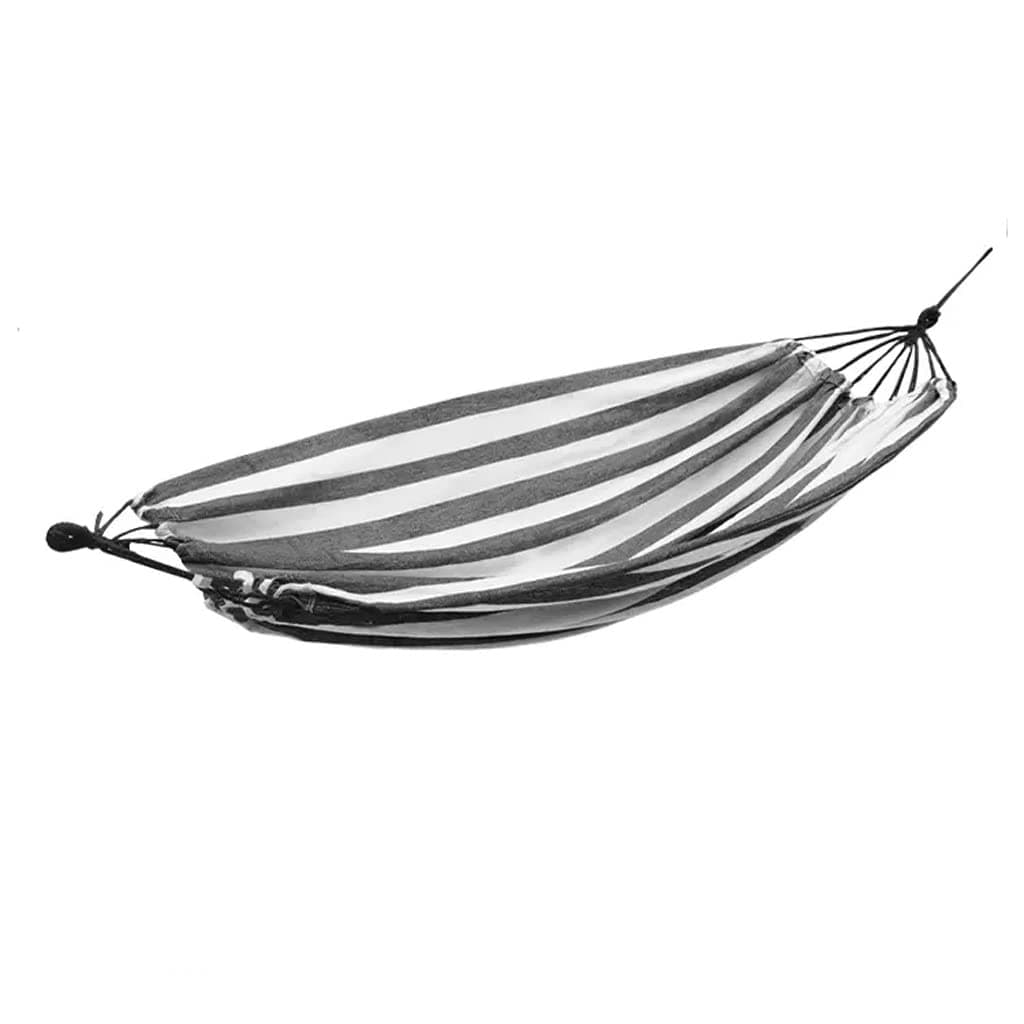 Outdoor Hammock Anti-rollover Travel Camping Portable Hammock Hanging Chair Outdoor Portable Camping Travel Equipment (Color : Schwarz, Size : 190 * 150cm)