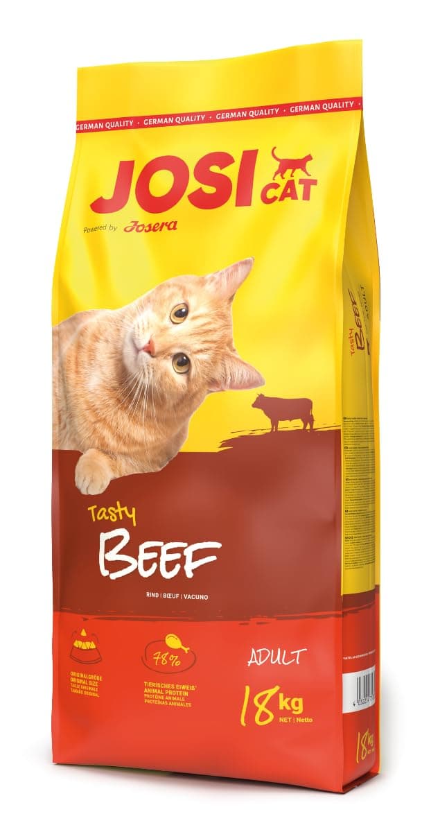 JosiCat Dry Cat Food Tasty Beef - 18 Kg
