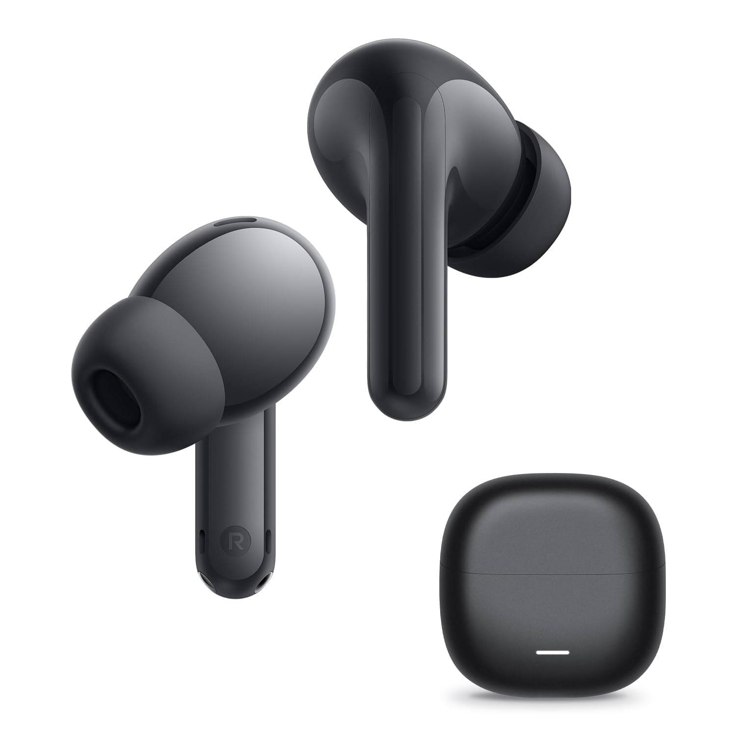 Redmi Buds 8 Lite Wireless Earbuds Bluetooth 5.4 Earphones, 42dB ANC Noise Cancelling Earbuds, 36H Playtime IP54 Waterproof HiFi Stereo Headphones for Sports Work (Black)