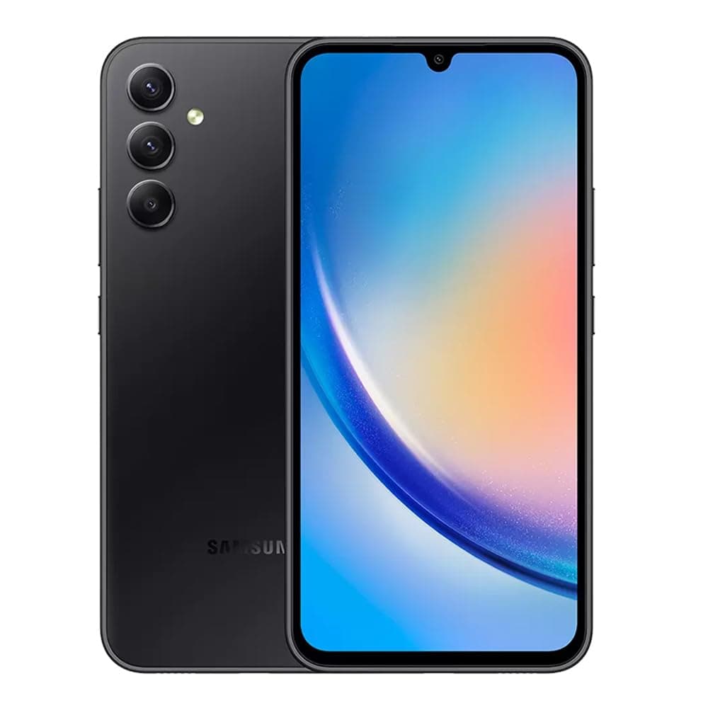 SAMSUNG Galaxy A34 5G + 4G LTE Latin American Version 256GB + 8GB Unlocked Worldwide 6.6 120Hz 48MP Triple Camera - Black