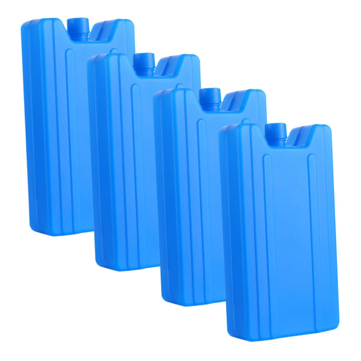 4pcs Portable Air Conditioner Accessories Lunch Bag Accessories Outdoor Beverage Refrigerator Ice Cube Storage Bin for Freezer Ice Pack for Cooler Cold Packs Reusable Ice Cases