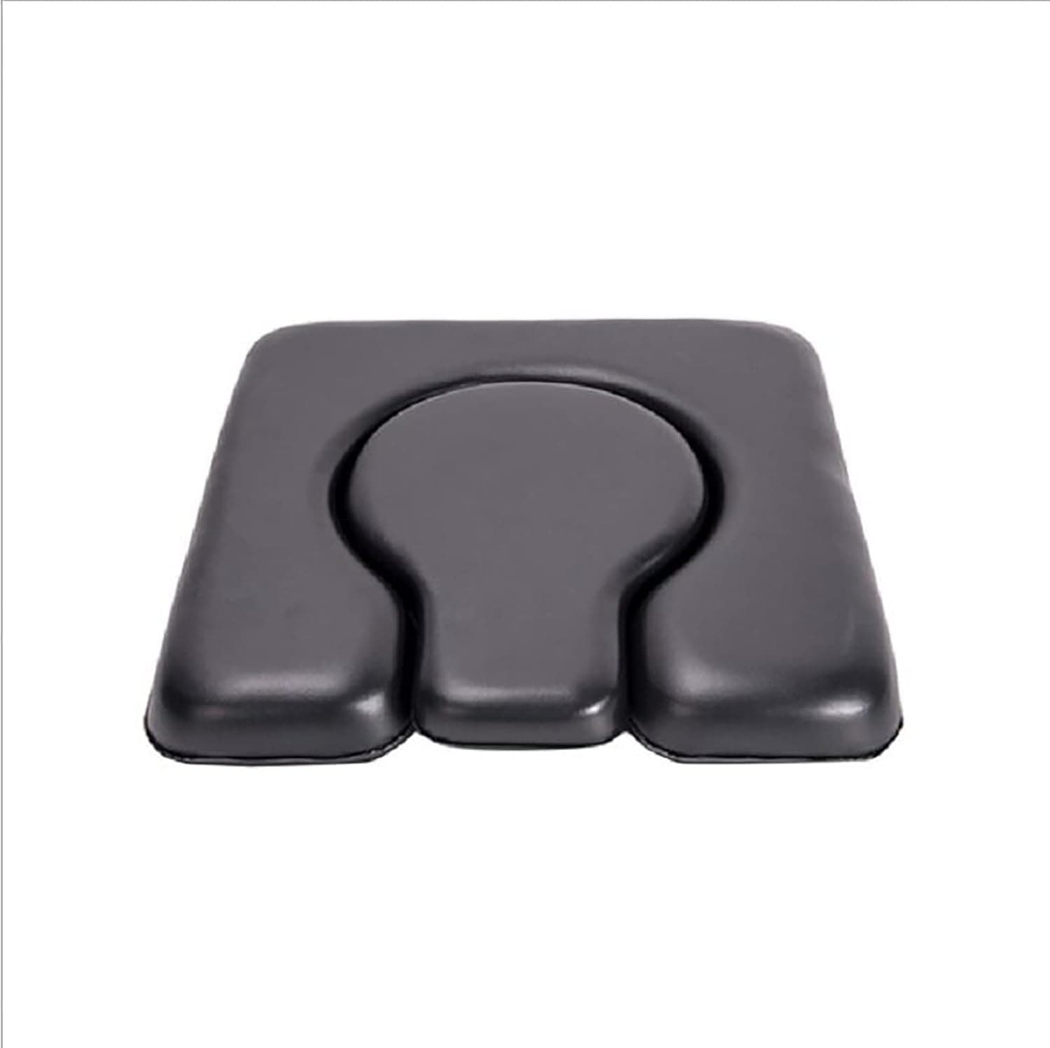 Universal PU Commode Seat Cushion, Sponge Padded Toilet Cushion for Bedside Commodes, Chair, Shower Wheelchair, for Elderly, Handicapped