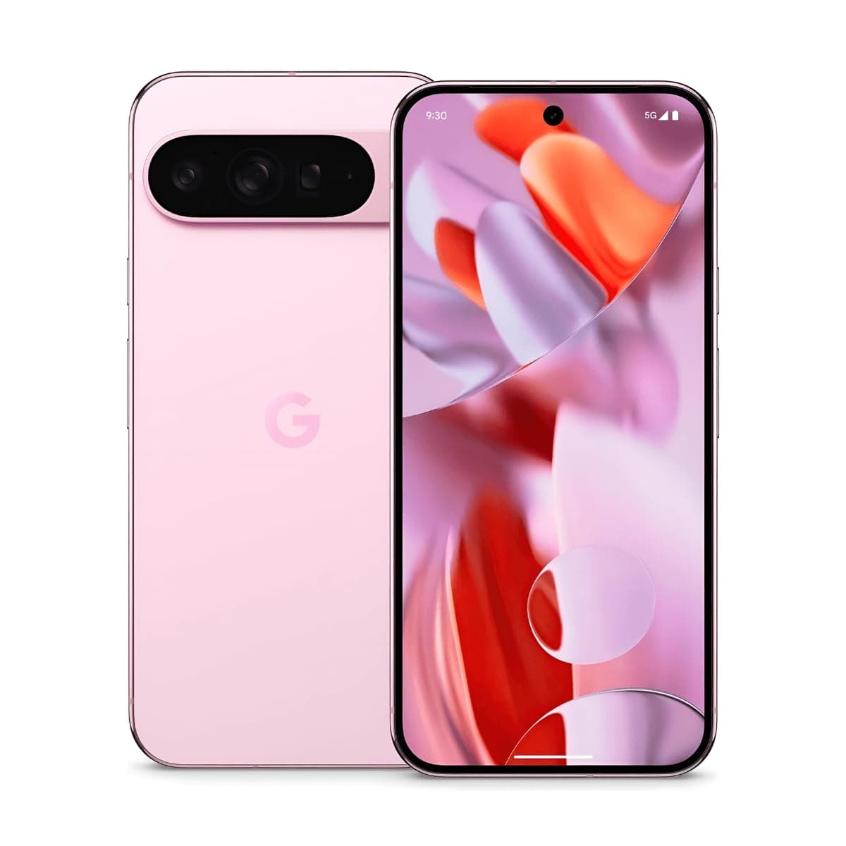 Google Pixel 9 Pro XL 5G 2024 (GZC4K | International Version) Dual-SIM (nano-SIM, eSIM), Unlocked Android 14 Smartphone (256GB Storage + 16GB RAM, Rose Quartz)