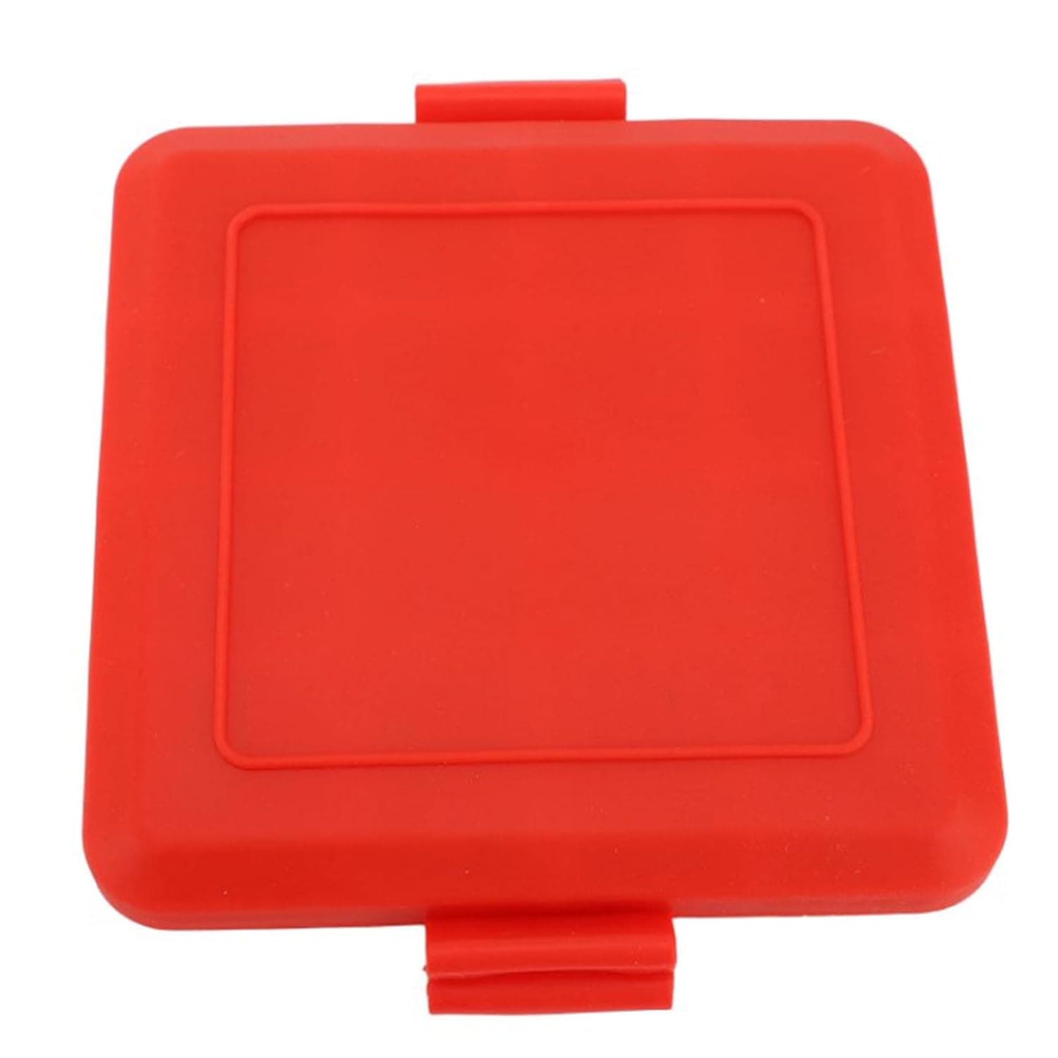 POENVFPO Microwave Toaster Non-Electric Maker with Heart Pattern for Quick Breakfasts Ideal for Busy People 500g (Red)