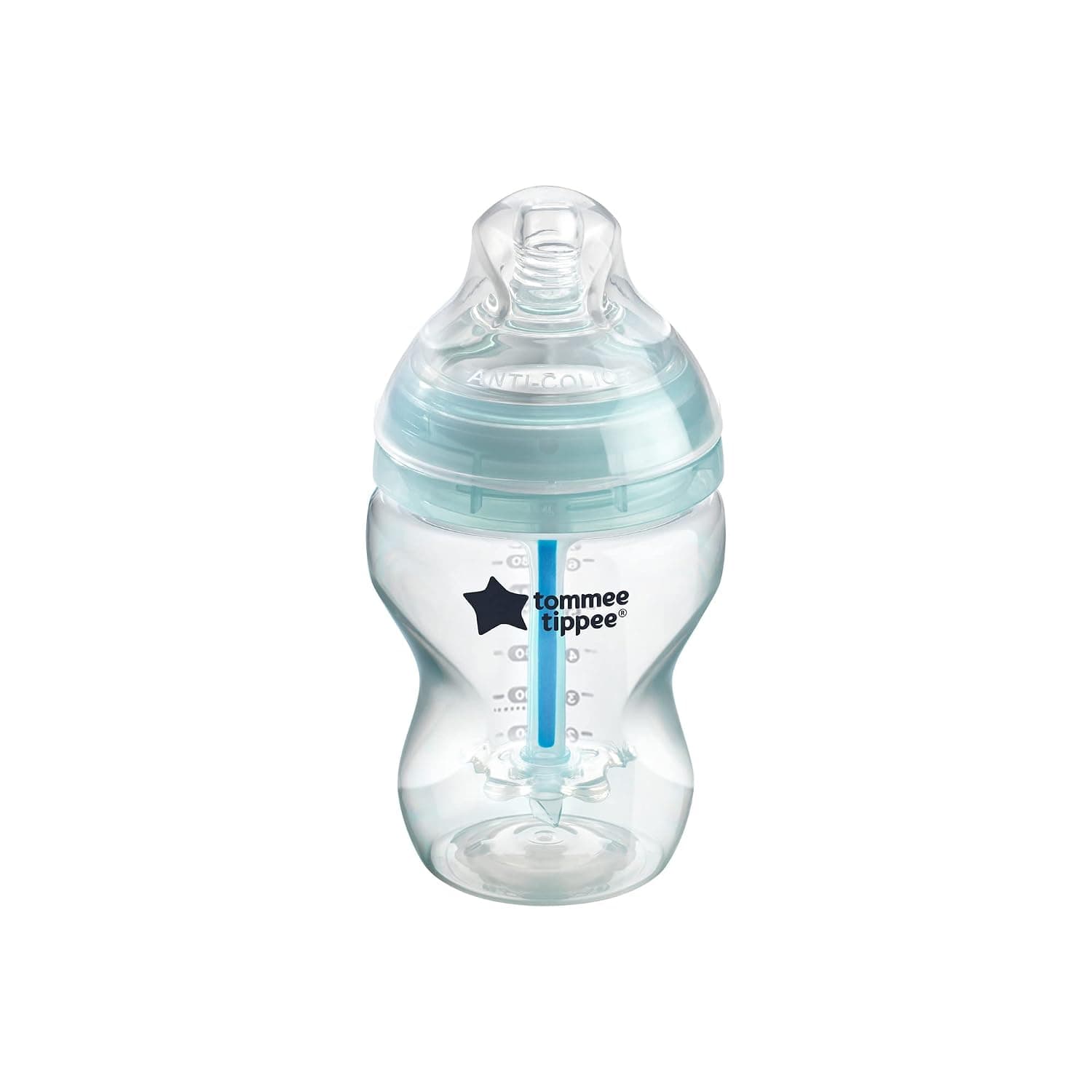 Tommee Tippee Advanced Anti-Colic Feeding Bottle, 260ml x1 - Teal