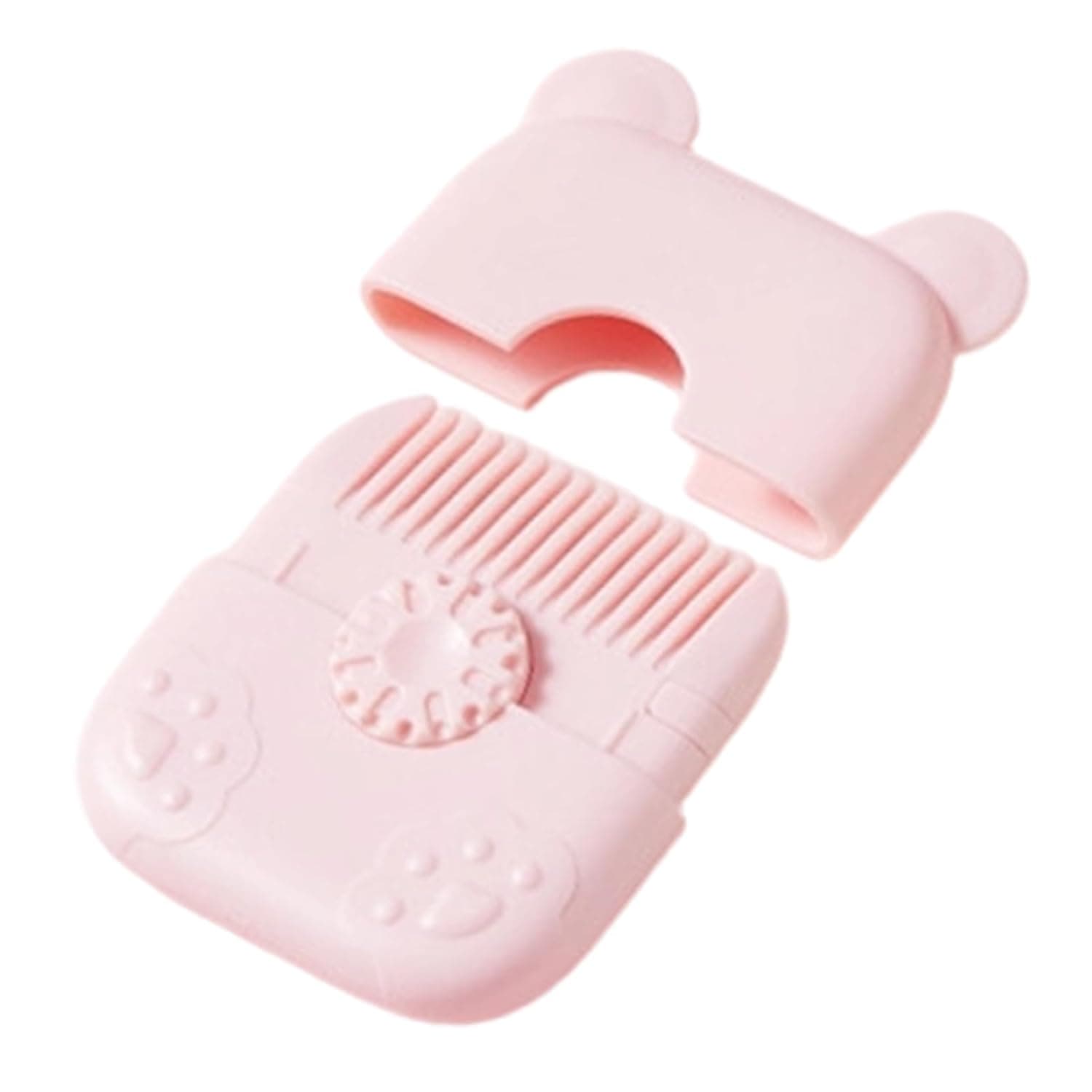 ماكينة تشذيب الشعر ذات الاطراف المتقصفة للنساء - مشط مزدوج الجوانب، ماكينة تشذيب الشعر باطراف مسدودة - للعناية الشخصية بالمنزل والعناية السريعة والسفر والروتين اليومي في الهواء الطلق