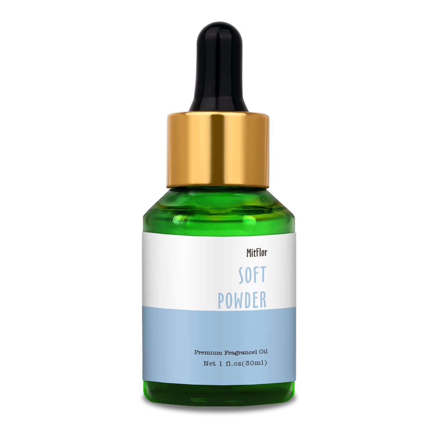 MitFlor - Soft Powder Fragrance Oil 30ml for Diffuser, Candle, Soap, More | Scented Essential Oils, Candle Scents for Candle Making