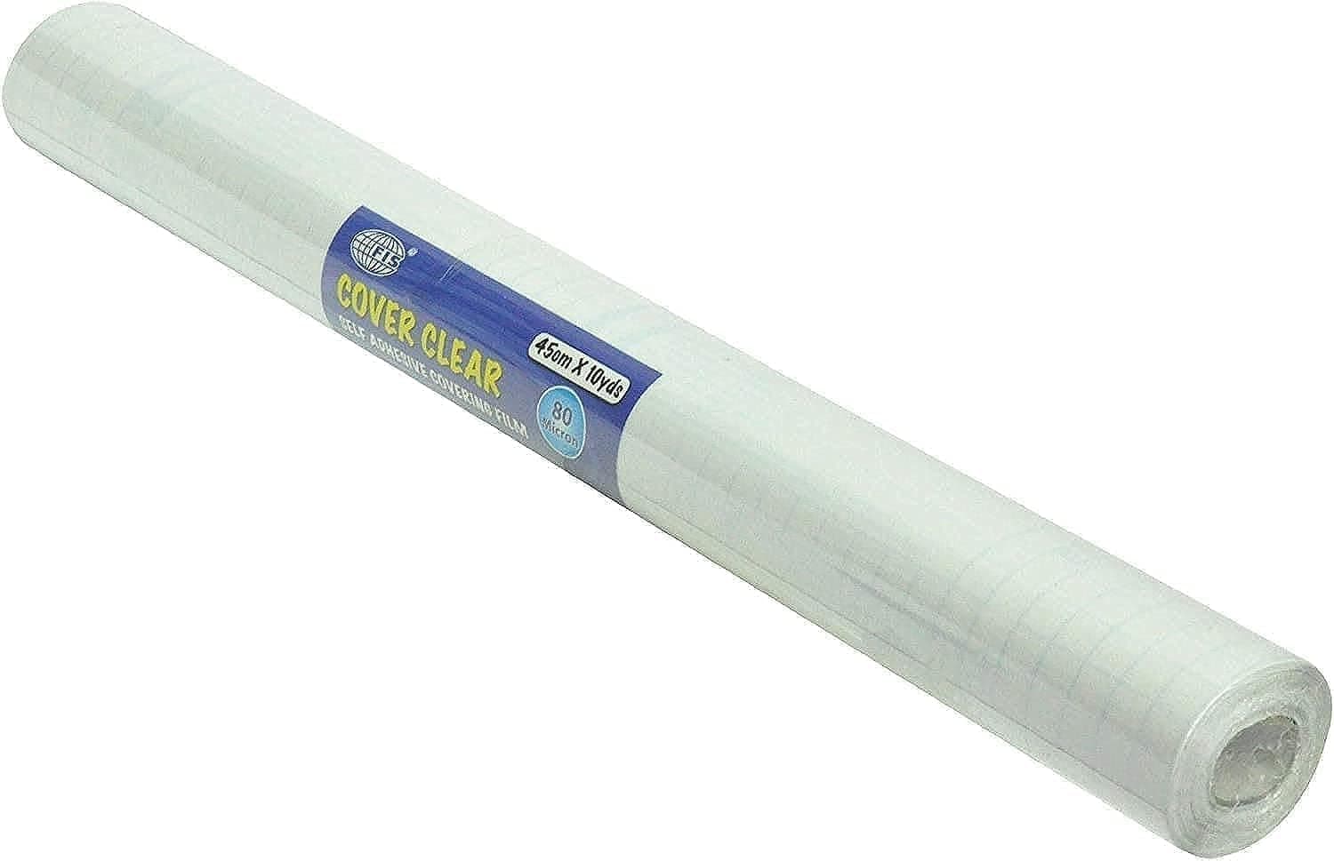 FIS 80 Micron Self Adhesive Book Cover Roll, 45 cm x 9.14 Ms Size