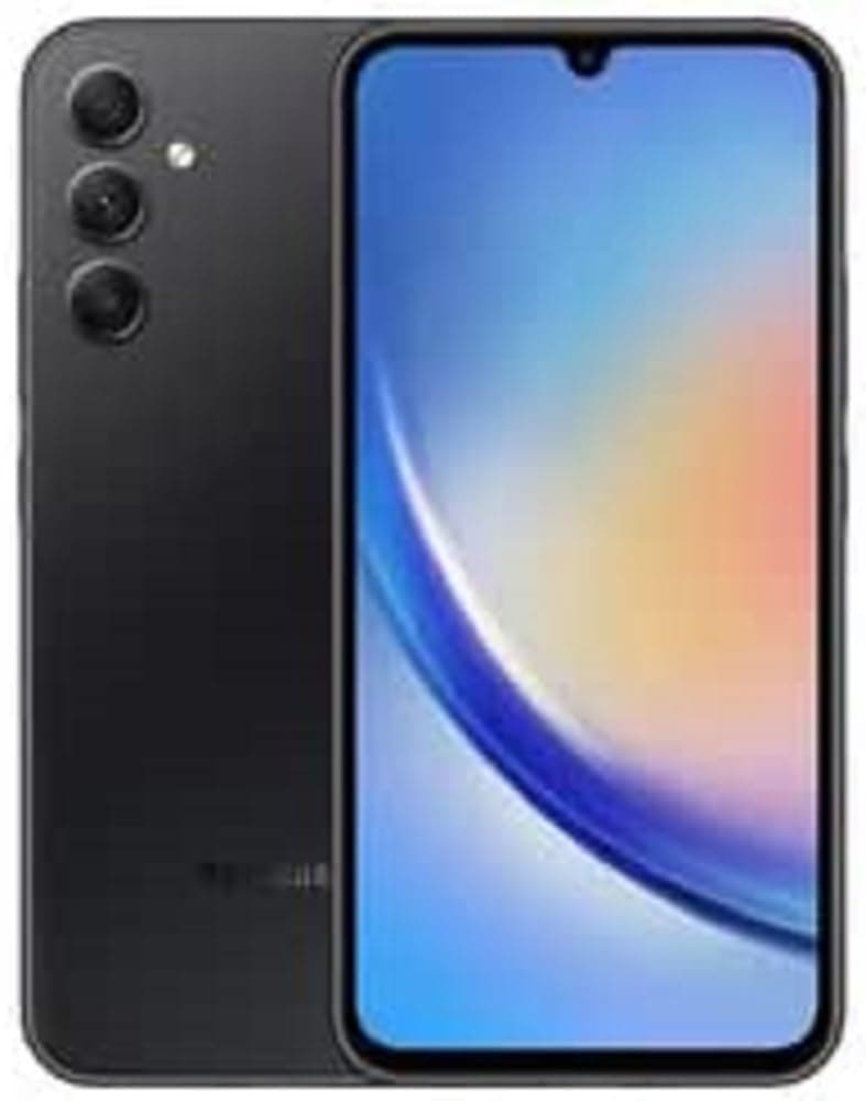 Samsung Galaxy A34 ENTERPRISE EDITION Dual-SIM 256GB ROM + 8GB RAM (Only GSM | No CDMA) Factory Unlocked 5G Smartphone (Awesome Graphite) - International Version