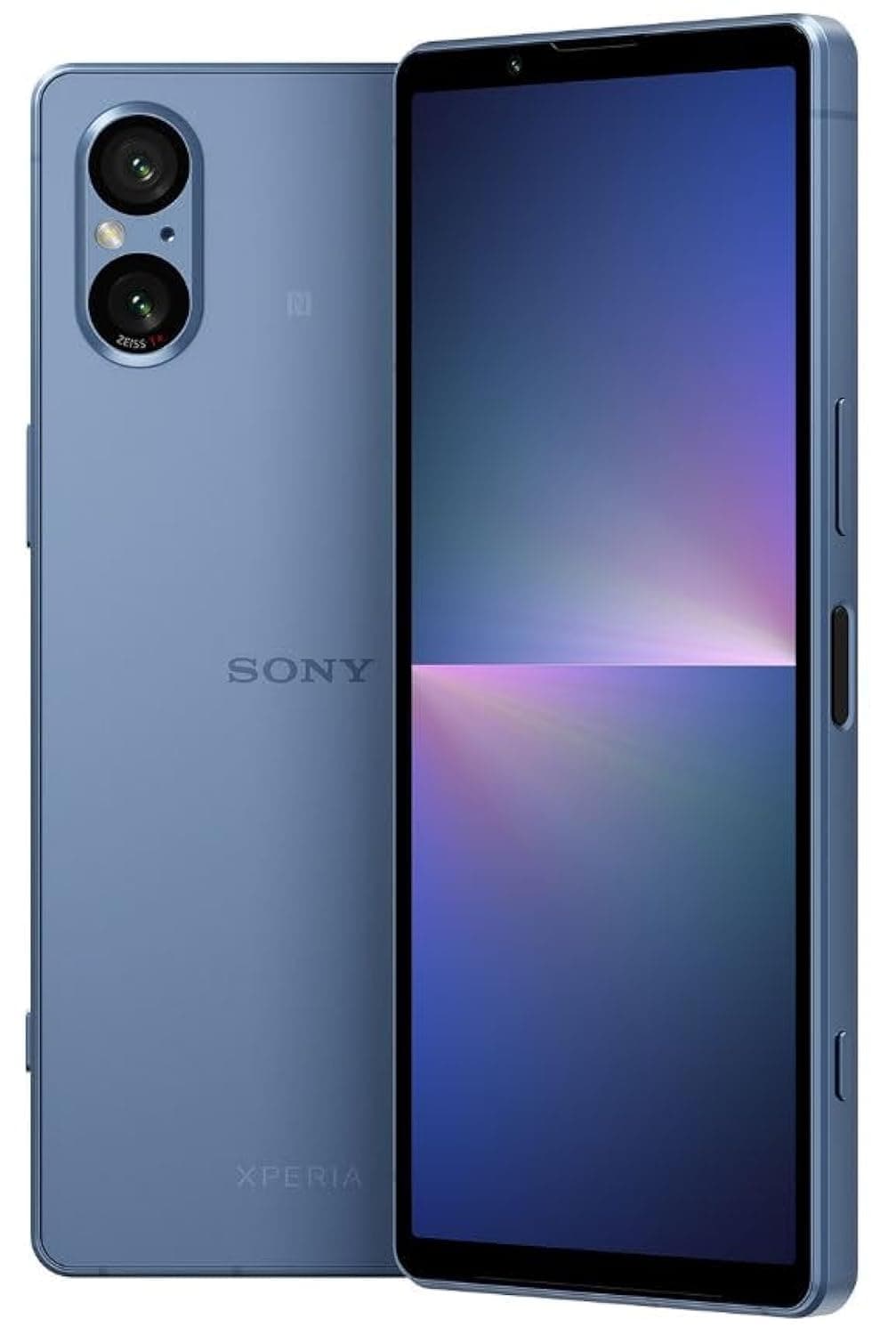 Sony Xperia 5 V 5G Dual XQ-DE72 256GB 8GB RAM Unlocked (GSM Only | No CDMA - not Compatible with Verizon/Sprint) Global, Mobile Cell Phone - Blue