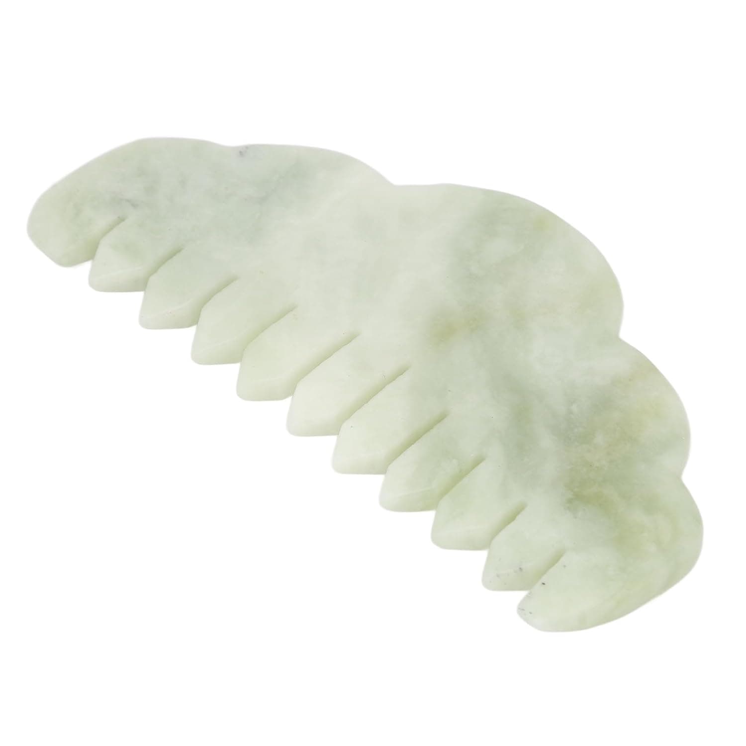 Sorandy Jadestone Massage Comb for Head Care Relaxation and Physical Small Portable Tool