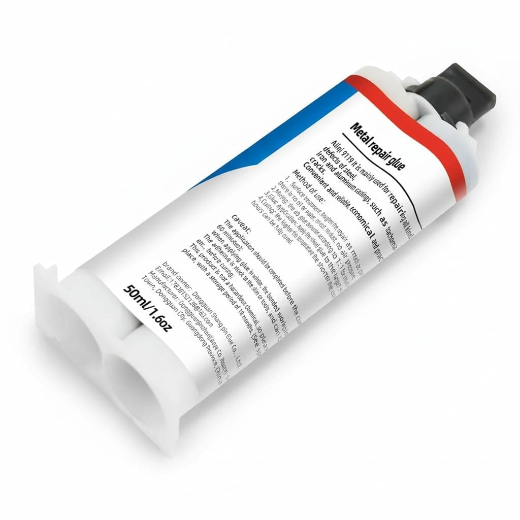 Metal Repair Glue, Strongest Glue for Metal to Metals, Suitable for Metals, Stone, Plastic, Aluminum, Steel, All Purpose Repair Glues, epoxy, Weld, Heavy Duty, Waterproof, 1.6oz