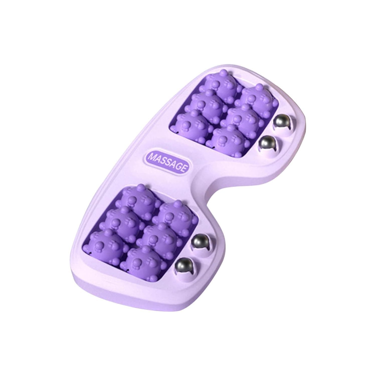 Foot Massager Roller - Plantar Fasciitis Relief, Foot Tightness, Heel and Arch Pain Relaxation, Enjoy Foot Massage Relaxation Gifts for Women, Men (Purple)